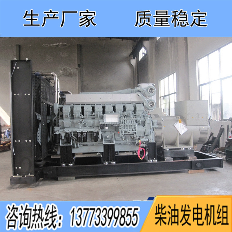 800KW三菱S12H-PTA柴油發電機組